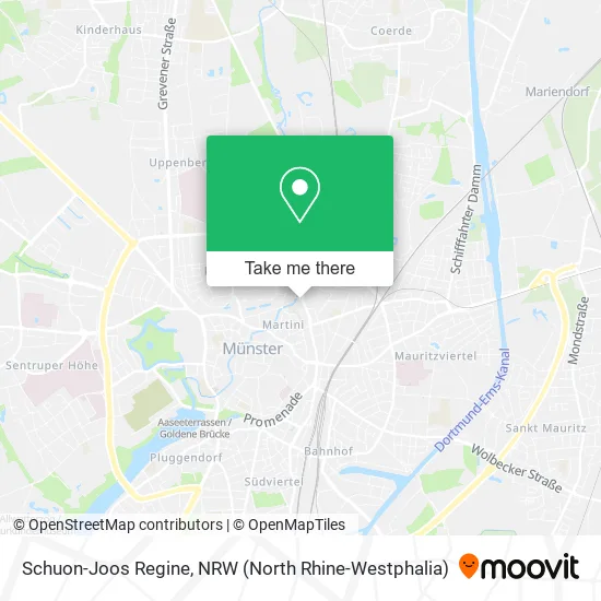 Карта Schuon-Joos Regine