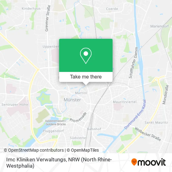 Карта Imc Kliniken Verwaltungs