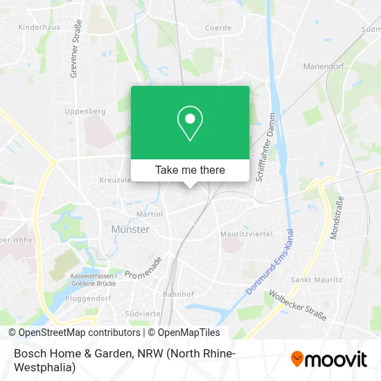 Bosch Home & Garden map