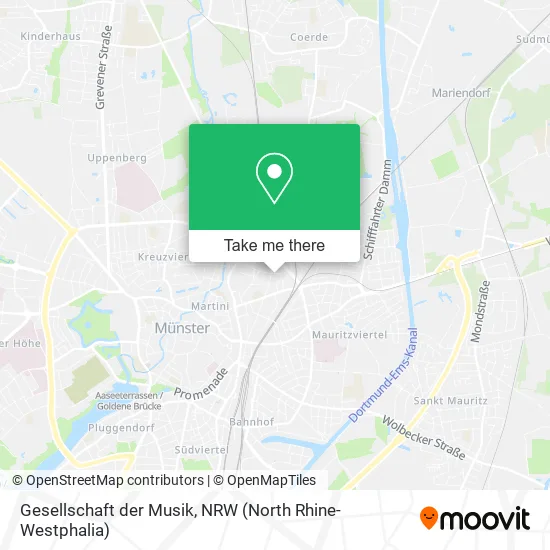 Карта Gesellschaft der Musik