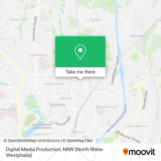 Digital Media Production map