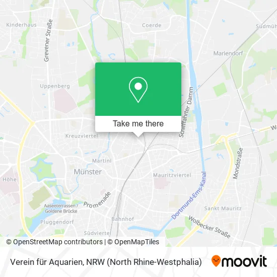 Карта Verein für Aquarien