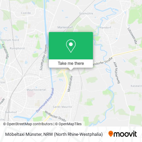 Möbeltaxi Münster map