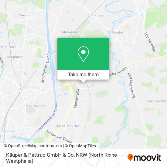 Käuper & Pettrup GmbH & Co map