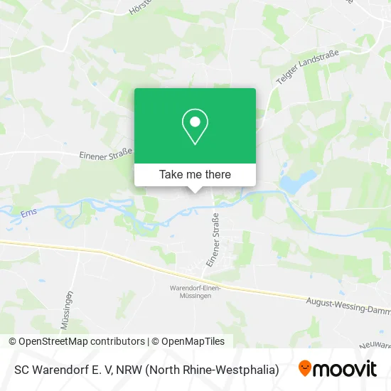 Карта SC Warendorf E. V