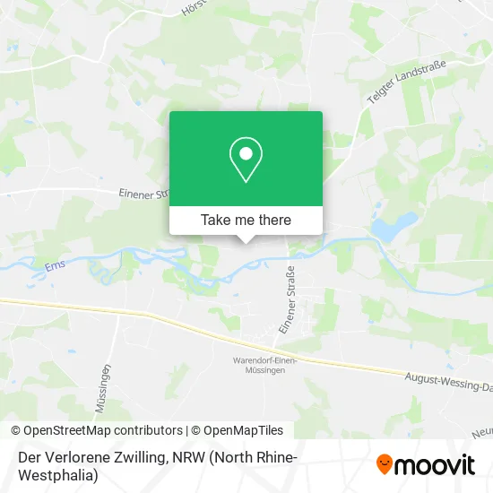 Карта Der Verlorene Zwilling