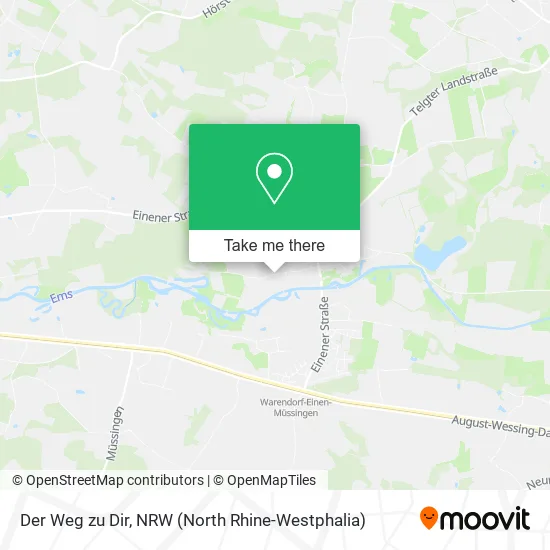 Карта Der Weg zu Dir