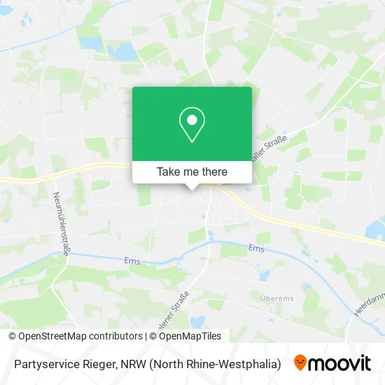 Карта Partyservice Rieger