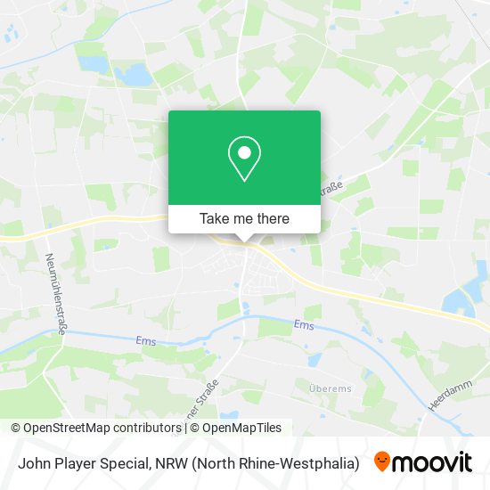 John Player Special map