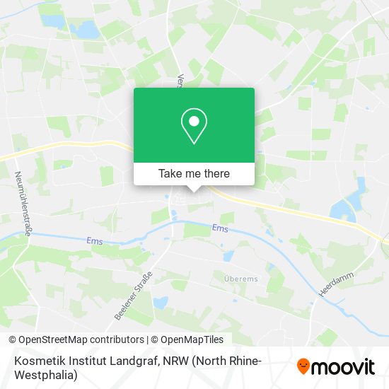 Kosmetik Institut Landgraf map