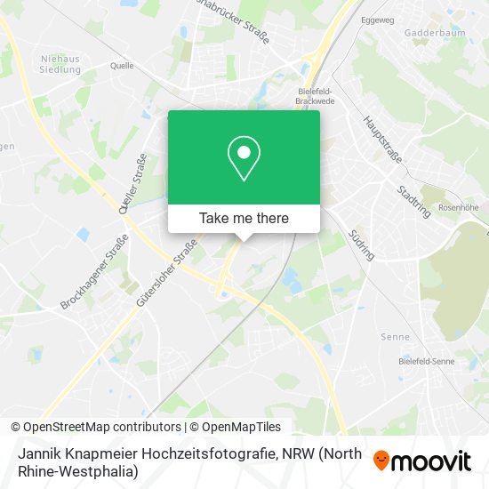 Jannik Knapmeier Hochzeitsfotografie map