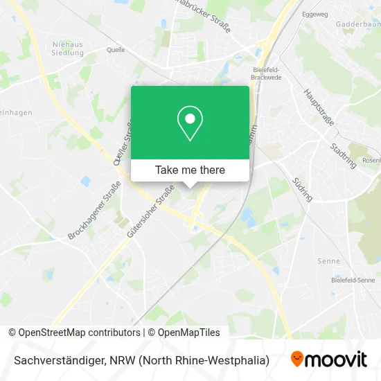 Sachverständiger map