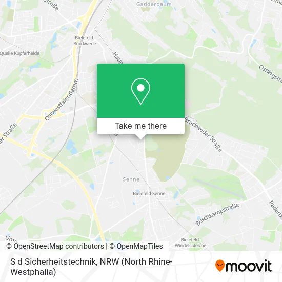 S d Sicherheitstechnik map