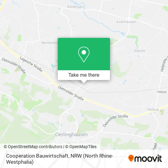 Cooperation Bauwirtschaft map