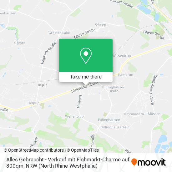 Alles Gebraucht - Verkauf mit Flohmarkt-Charme auf 800qm map