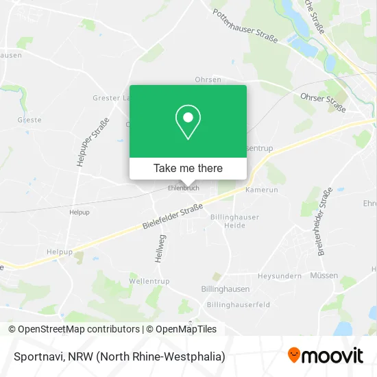 Sportnavi map