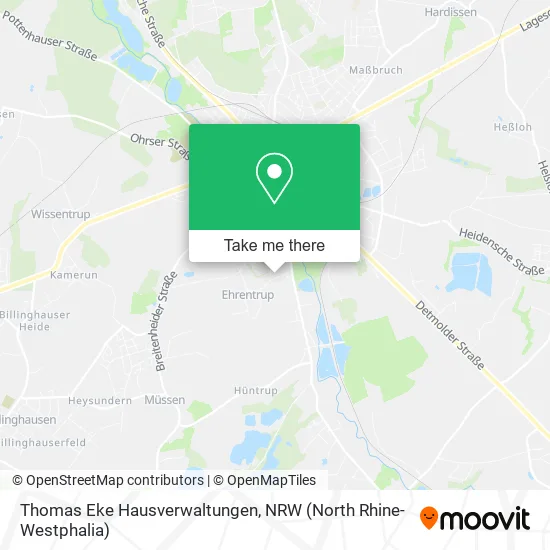 Карта Thomas Eke Hausverwaltungen