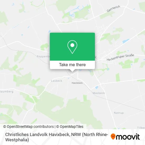 Карта Christliches Landvolk Havixbeck