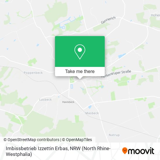 Imbissbetrieb Izzettin Erbas map
