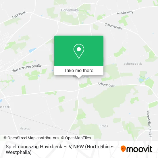 Карта Spielmannszug Havixbeck E. V