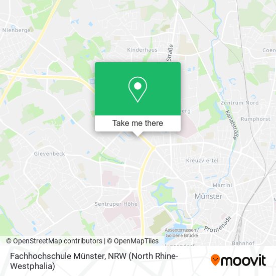Fachhochschule Münster map
