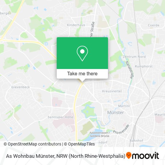 As Wohnbau Münster map
