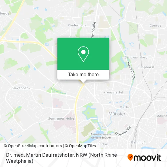 Карта Dr. med. Martin Daufratshofer