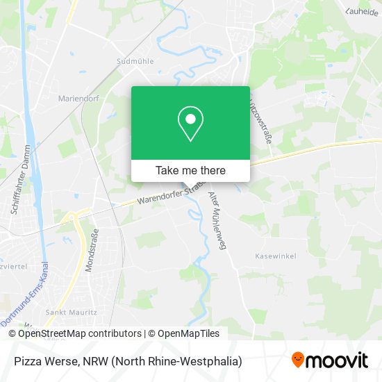 Pizza Werse map