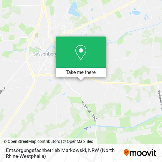 Карта Entsorgungsfachbetrieb Markowski