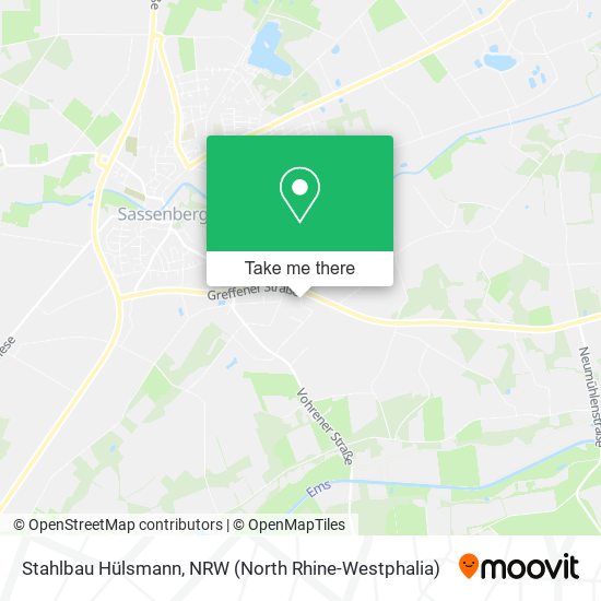 Stahlbau Hülsmann map
