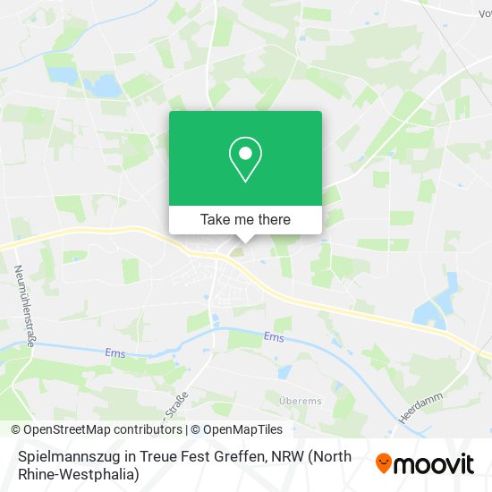 Spielmannszug in Treue Fest Greffen map