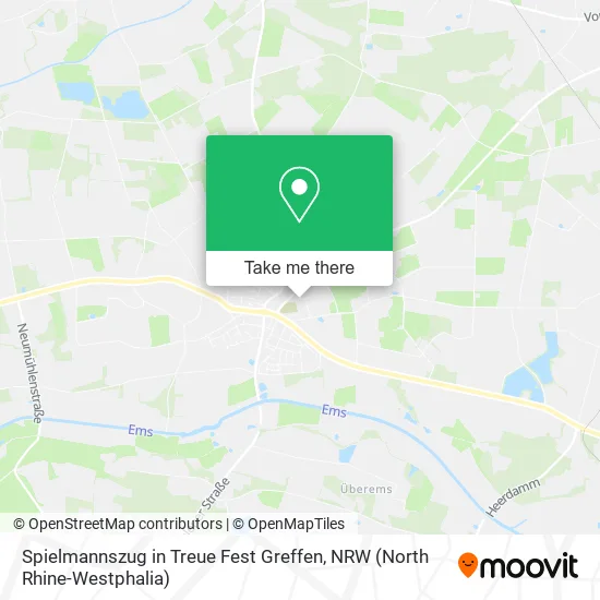 Spielmannszug in Treue Fest Greffen map