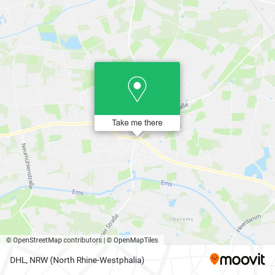 Карта DHL