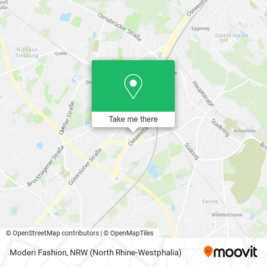 Карта Moderi Fashion