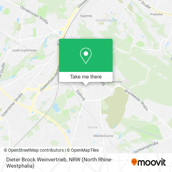 Карта Dieter Brock Weinvertrieb