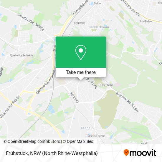 Frühstück map