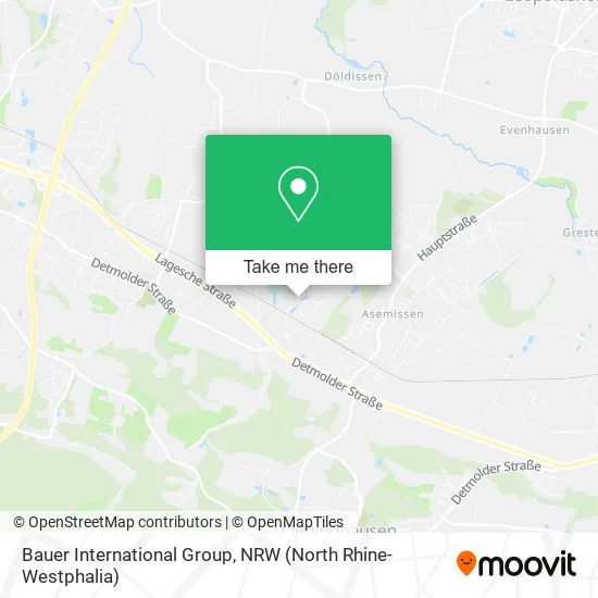 Карта Bauer International Group