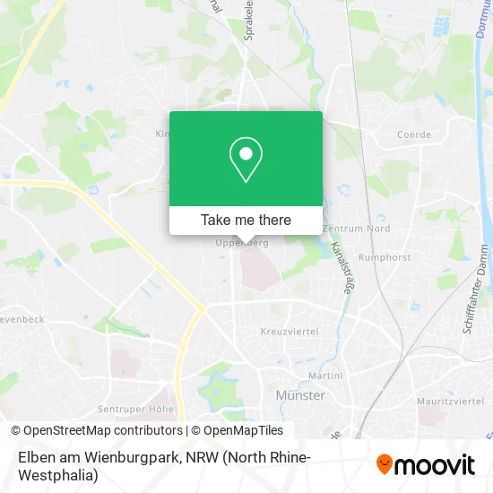 Карта Elben am Wienburgpark