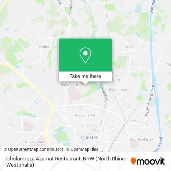 Gholamreza Azamat Restaurant map