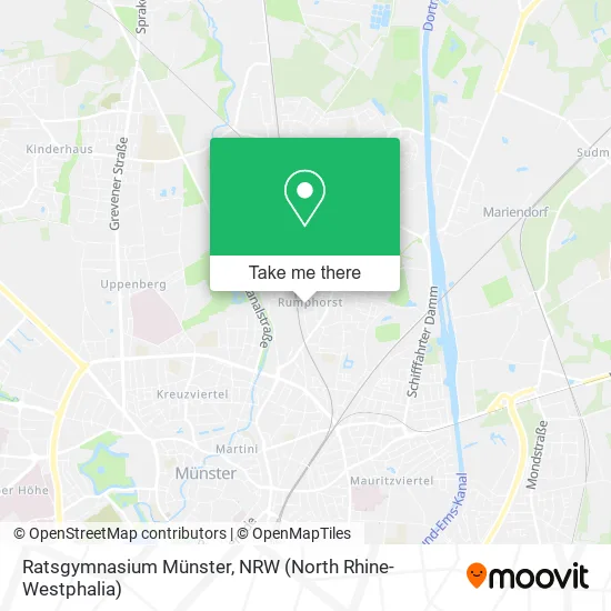 Карта Ratsgymnasium Münster