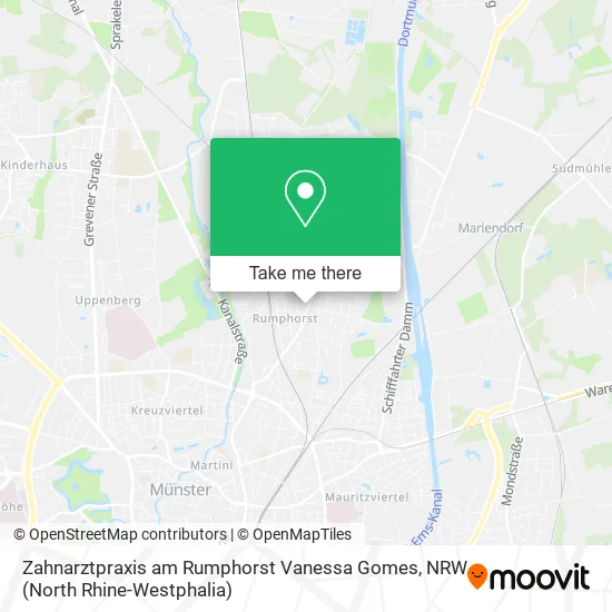 Карта Zahnarztpraxis am Rumphorst Vanessa Gomes