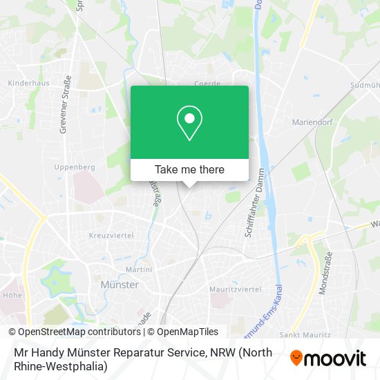 Mr Handy Münster Reparatur Service map