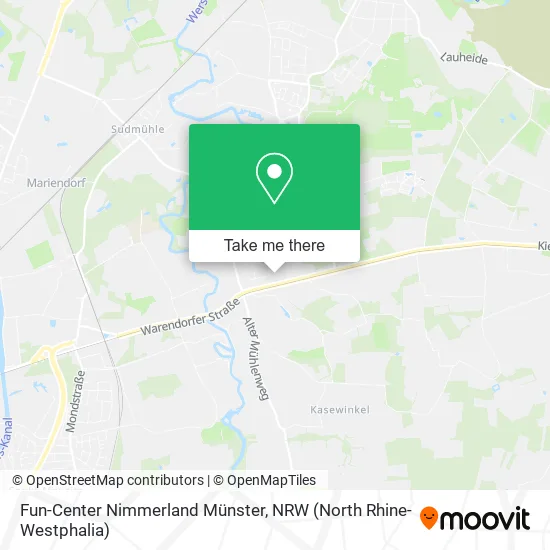 Карта Fun-Center Nimmerland Münster