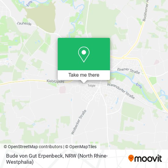 Bude von Gut Erpenbeck map