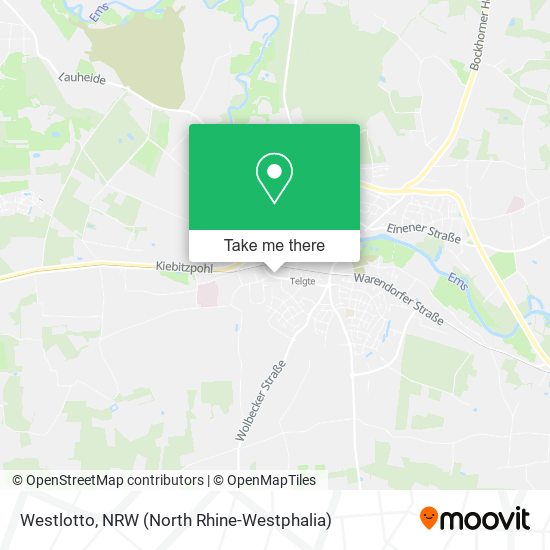 Westlotto map