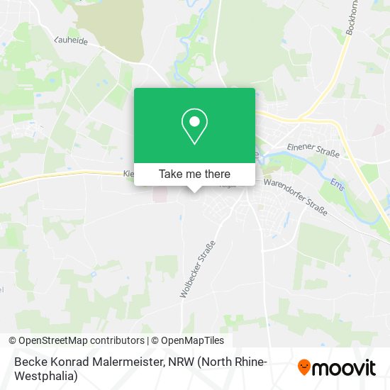 Becke Konrad Malermeister map