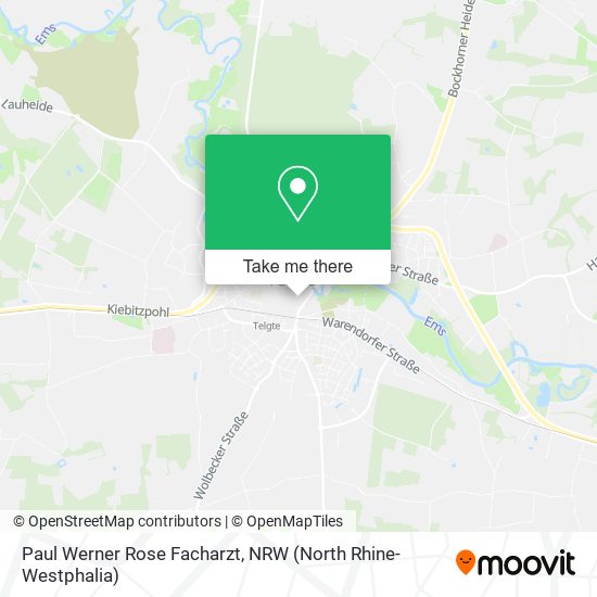 Paul Werner Rose Facharzt map