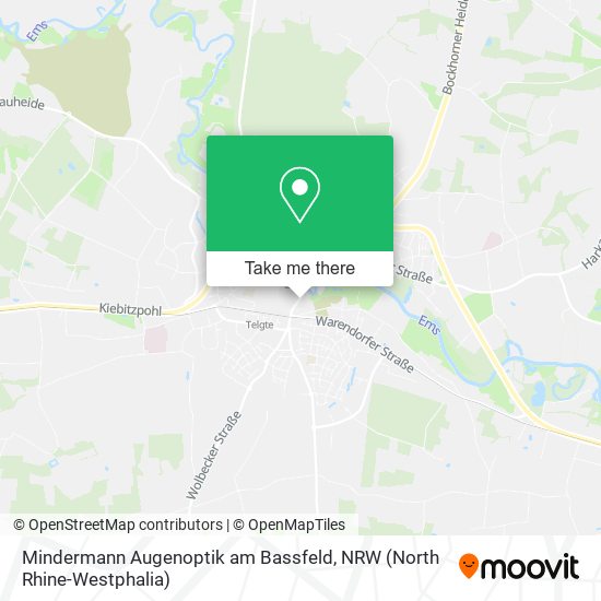 Карта Mindermann Augenoptik am Bassfeld