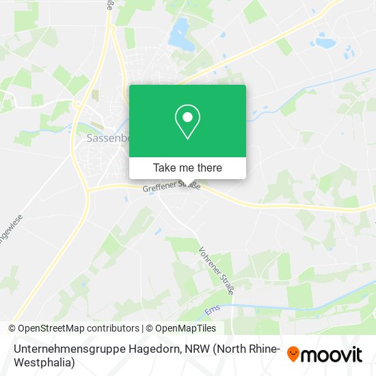 Unternehmensgruppe Hagedorn map