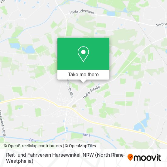 Reit- und Fahrverein Harsewinkel map